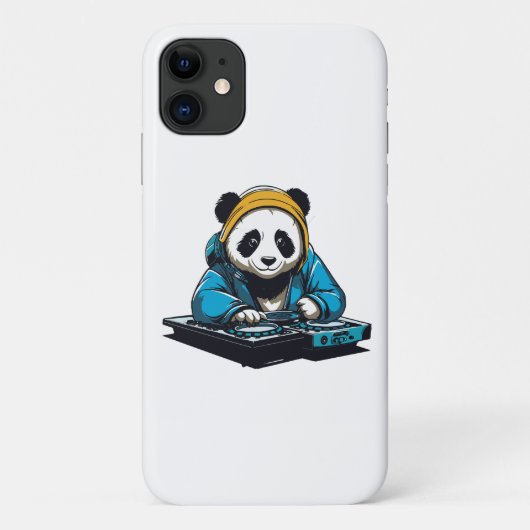 DJ Kawaii Panda Case-Mate iPhone Case (Achterkant)