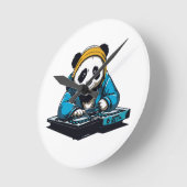 DJ Kawaii Panda Ronde Klok (Hoek)