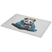 DJ Kawaii Panda Snijplank (Hoek)