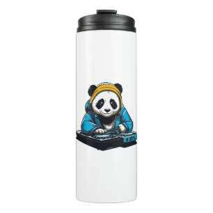 DJ Kawaii Panda Thermosbeker