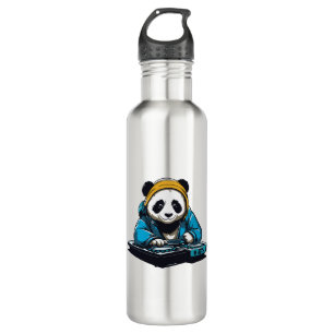 DJ Kawaii Panda Waterfles