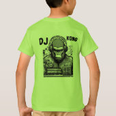 Dj Kong T-shirt voor jongens (Achterkant)
