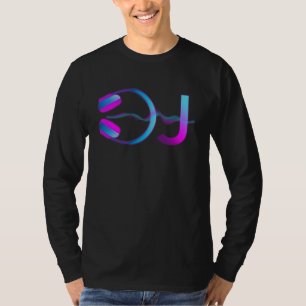 DJ-koptelefoon Draaitafel Opgenomen House Techno A T-shirt