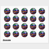 DJ KRAZE RONDE STICKER (Vel)