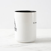 DJ Ksleutelwoord Tweekleurige Koffiemok (Center)