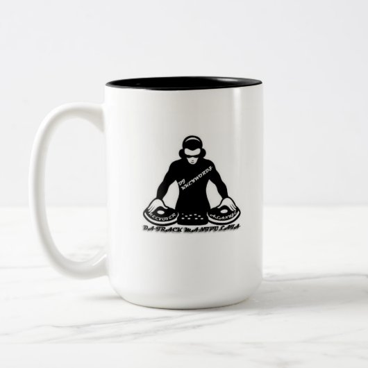 DJ Ksleutelwoord Tweekleurige Koffiemok (Links)