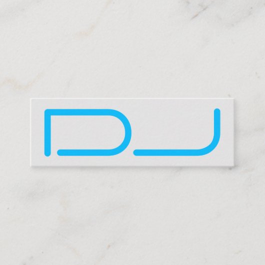 DJ label reusachtige logo stijl (Voorkant)