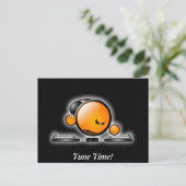 Dj. Lach! Briefkaart (Staand voorkant)