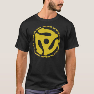 DJ - Lange levende vinyl T-shirt