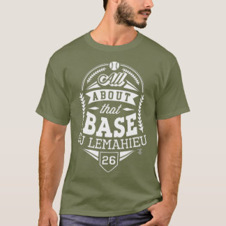 DJ LeMahieu Alles over die Base Gameday T-shirt