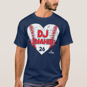 DJ LeMahieu Heart Baseball Apparel T-shirt