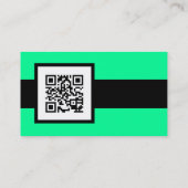 DJ logo hoofdtelefoon equalizer Visitekaartje (Achterkant)