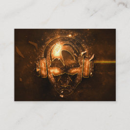 DJ logo visitekaartje voor beroepsmatige brandexpl