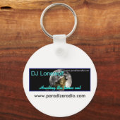 (DJ Lonewolf) Sleutelhanger/Keyring Sleutelhanger (Voorkant)