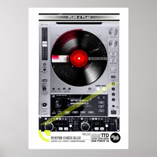 DJ-machine Poster