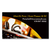 DJ MAGNETISCH VISITEKAARTJE (Voorkant)