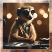 DJ Meerkat: Nummers draaien in de savanne, Raamsticker (Vel 2)