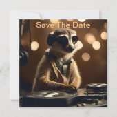 DJ Meerkat: Tracks draaien in de savanne, Save The Date (Voorkant)