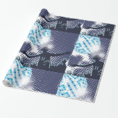 DJ met glanzend opvulpapier Cadeaupapier (Uitgerold)