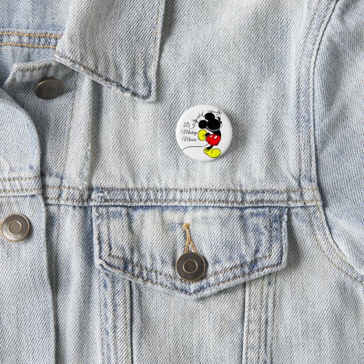 DJ Mickeymouse Ronde Button 3,2 Cm (In situ)