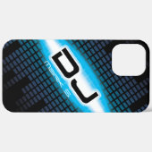 DJ Modern Sky Blue Hoesje (diagonaal) (Achterkant / Rechts)