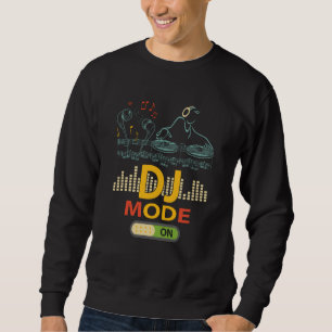 DJ-modus AAN Muzieklub Feest Dans Disco Studio Lic Trui