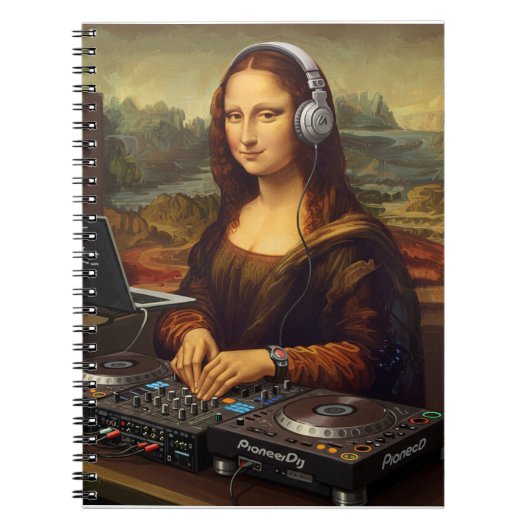 DJ Mona Lisa Notitieboek (Voorkant)
