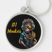 DJ Monkers Sleutelhanger (Voorkant)
