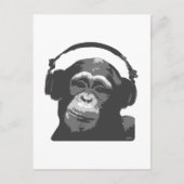 DJ MONKEY BRIEFKAART (Voorkant)