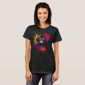DJ Monkey Chimp Met Zonnebril & Hoofdtelefoon Cool T-shirt (Voorkant volledig)