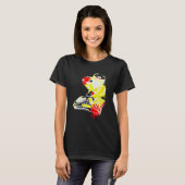 DJ Monkey Music Party Fun Zonnebril Fun Dancing C T-shirt (Voorkant volledig)