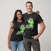 DJ Monkey Music Party Leuke Zonnebril Monkey Headp T-shirt (Unisex)