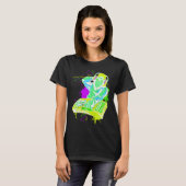 DJ Monkey Music Party Leuke Zonnebril Monkey Headp T-shirt (Voorkant volledig)