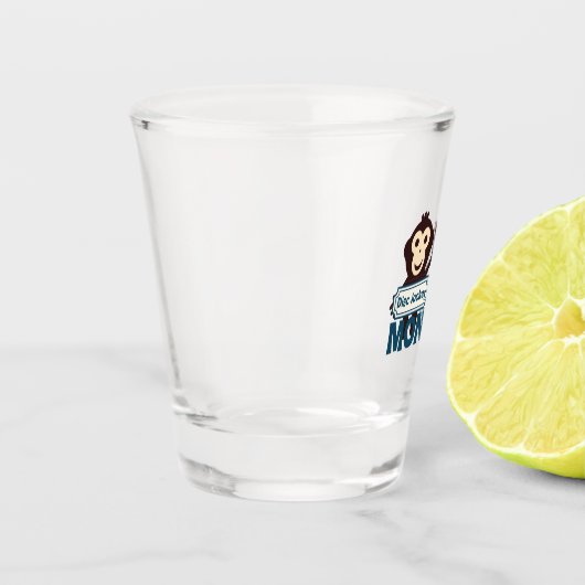 DJ Monkey Shot Glas (Links)