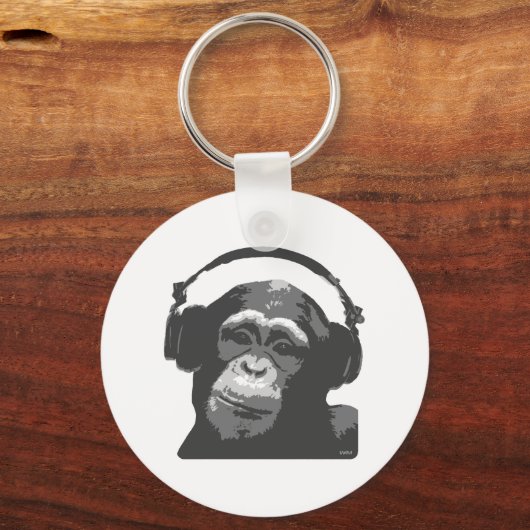DJ MONKEY SLEUTELHANGER (Voorkant)