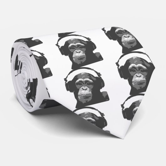 DJ MONKEY STROPDAS (Opgerold)