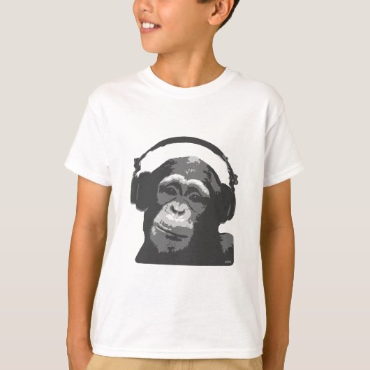DJ MONKEY T-SHIRT (Voorkant)