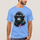 DJ Monkey T-shirt (Voorkant)