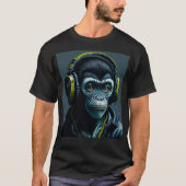 DJ Monkey T-shirt (Voorkant)