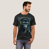 DJ Monkey T-shirt (Voorkant volledig)