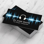 DJ Music Beat Professional Visitekaartje<br><div class="desc">DJ Headphones Music Beat Visitekaartje.</div>