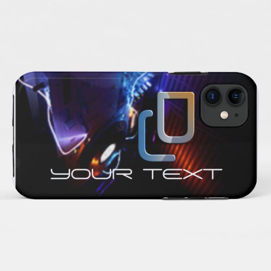 DJ Music Case-Mate iPhone Case (Achterkant (horizontaal))