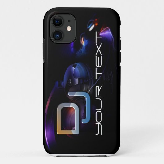DJ Music Case-Mate iPhone Case (Achterkant)