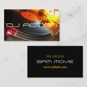 DJ Music Club Entertainment Visitekaartje     (Voorkant / Achterkant)