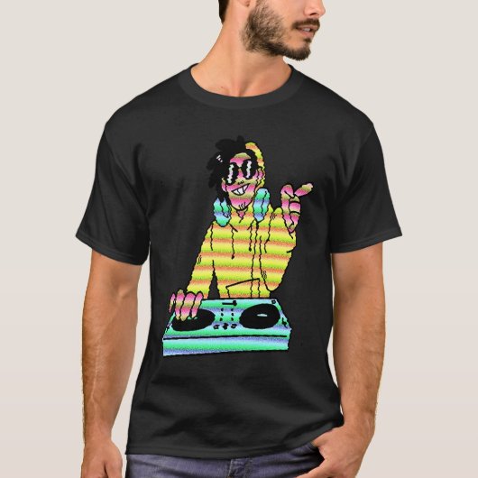 Dj Music DJ carton Cool T-shirt (Voorkant)