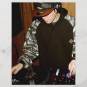 DJ Music en Dance Gig voegen foto's toe en nodigt  Flyer (Achterkant)