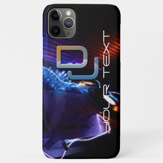 DJ Music Hoesje-Mate iPhone Case (Achterkant)