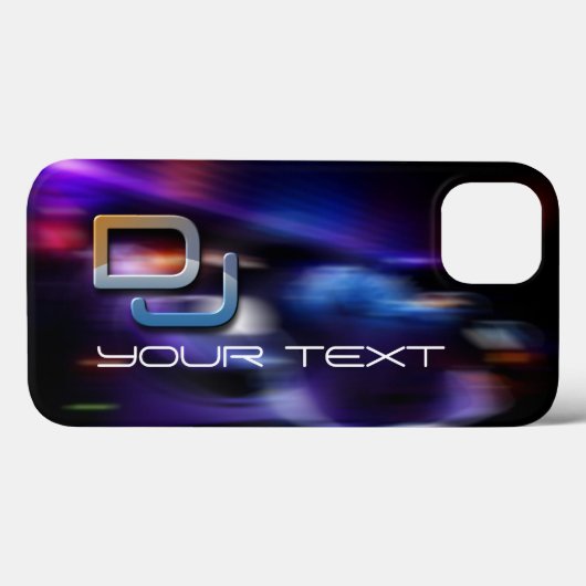 DJ Music Hoesje-Mate iPhone Case (Achterkant (horizontaal))