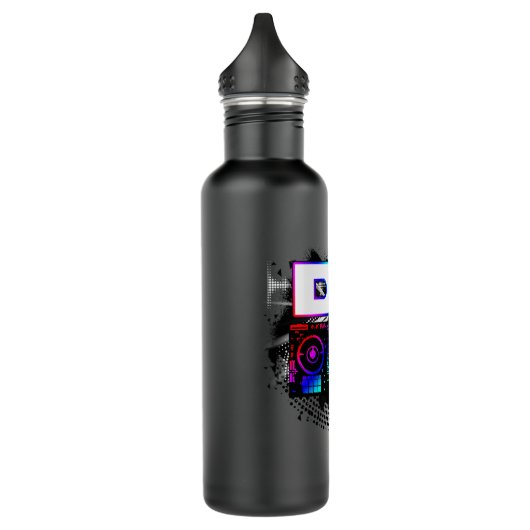 Dj Music Lover Music Player Sound Cool Funny Gift Waterfles (Links)