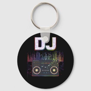 Dj Music Lover Music Player Sound Cool Sleutelhanger